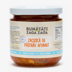 ZACUSCA PASTRAV AFUMAT 200G ZAGA-ZAGA